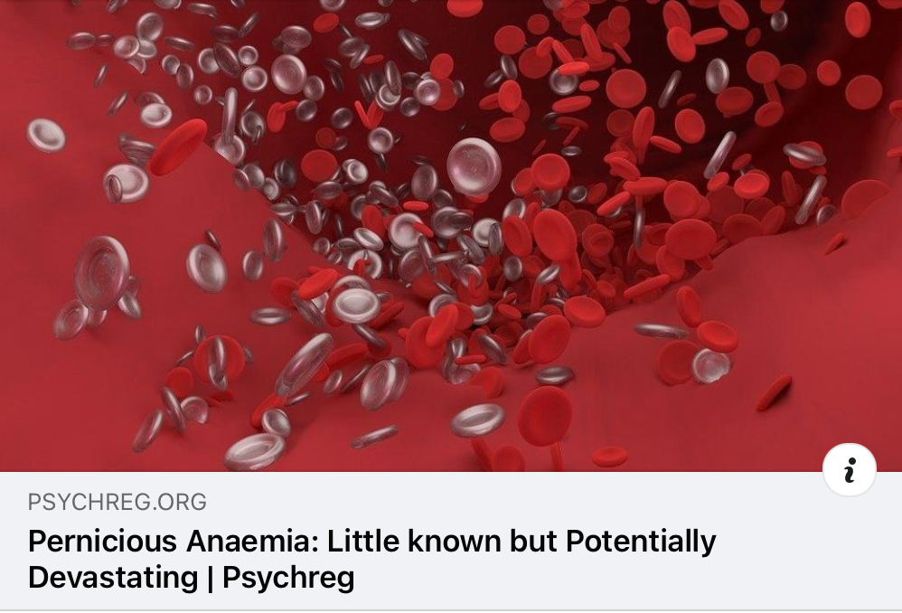 You are currently viewing Pernicious Anaemia…